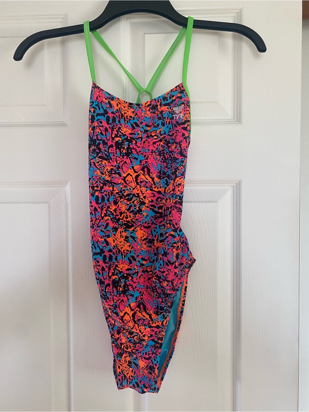 Women’s TYR open back Multi Print One-Piece Swimsuit